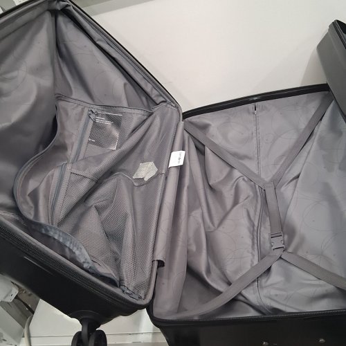 2PC SAMSONITE WINFIELD 2 FASHION SPINNER LUGGAGE SET WITH TSA LOCKS - CHECKED & CARRY-ON - BRUSHED ANTHRACITE (MODEL: 151257-2849) image 8