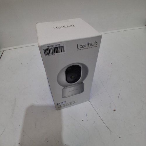 LAXIHUB 360° VIEW 2K SMART CAMERA WITH PHONE APP, PAN/TILT, MOTION & SOUND DETECTION, NIGHT VISION, TWO-WAY AUDIO, WORKS WITH ALEXA - (MODEL: P2T) image 2
