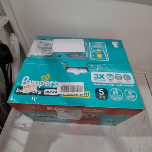 138PK PAMPERS BABY DRY ULTRA DIAPERS - SIZE 5 - ELMO SESAME STREET image 3