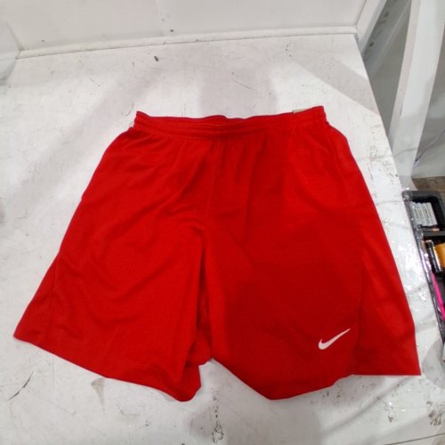 MEN'S NIKE DRI-FIT SLIM FIT ATHLETIC SHORTS - MEDIUM - RED image 2