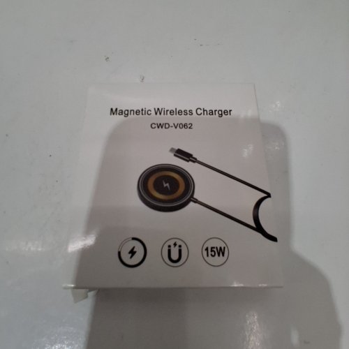 MAGNETIC WIRELESS CHARGER - 15W - BLACK (MODEL: CWD-V062) image 2