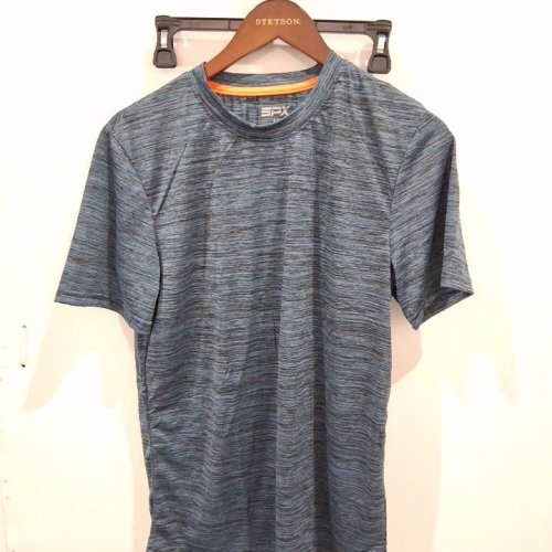 MEN'S SPX SHORT SLEEVE T-SHIRT - MEDIUM - BLUE GREY image 2