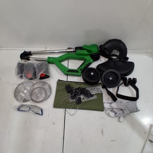 VICIEN 3-IN-1 CORDLESS LAWN MOWER & TRIMMER - 21V - GREEN image 5