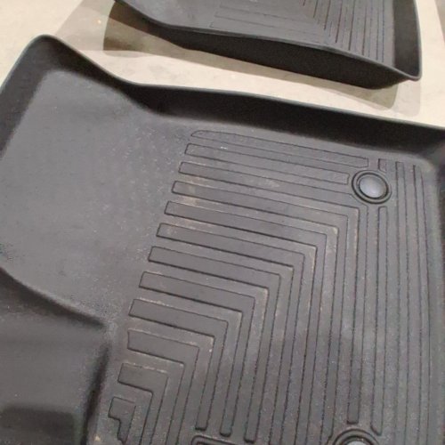 3PC BESTEVMOD ALL WEATHER FLOOR MATS, ANTI-SLIP 3D PATTERN WATERPROOF - COMPATIBLE WITH 2023-2025 CHEVY BLAZER EV/CADILLAC LYRIQ AND HONDA PROLOGUE image 4