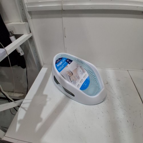 ANGELCARE BABY BATH SUPPORT SEAT - 20LBS MAX - AQUA/WHITE (MODEL: ST-01-AQU-CA/I000546) image 2