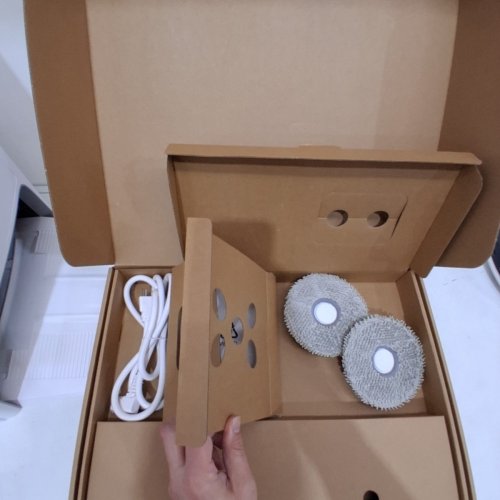 ECOVACS DEEBOT TEO OMNI ROBOT VACUUM/MOP COMBO WITH SELF-EMPTYING STATION, AUTO-WASH/REFILL & 3D MAPPING - APP/WIFI ENABLED - WHITE (MODEL: DLX23) image 14