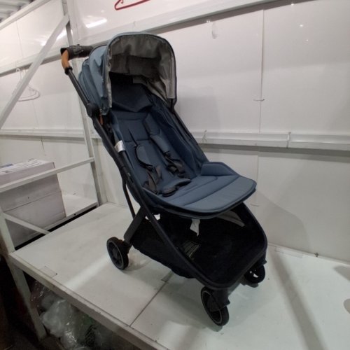 UPPABABY MINU V3 LIGHTWEIGHT FOLDABLE STROLLER - STONE BLUE (MODEL: 0803-MIN-NA-DIL) image 2