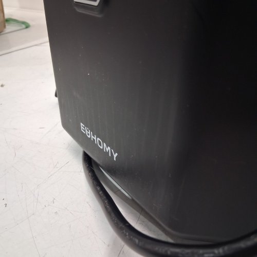 EUHOMY COUNTERTOP ICE MAKER MACHINE WITH HANDLE BASKET AND SCOOP -1.2L - MAKES 26LB/DAY - BLACK (MODEL: IM011-BBL-CAEH) image 5