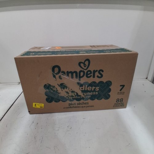 88PK PAMPERS SWADDLERS DIAPERS BEST DRYNESS AND COMFORT - SIZE 7 image 2