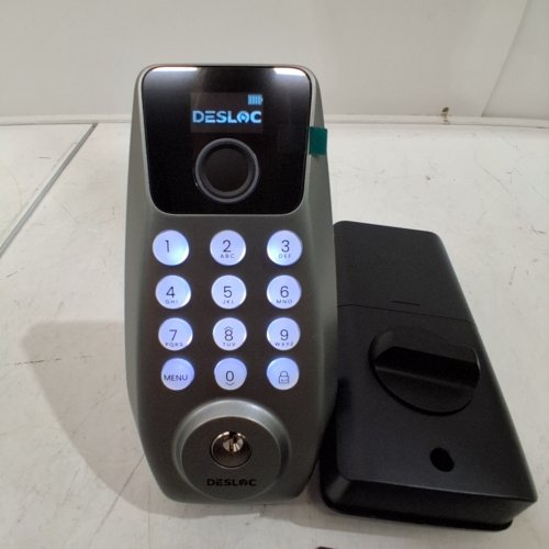 DESLOC SMART FINGERPRINT DEADBOLT - 35 MM-50 MM DOOR THICKNESS; IP54 - NICKEL (MODEL: C110) image 2