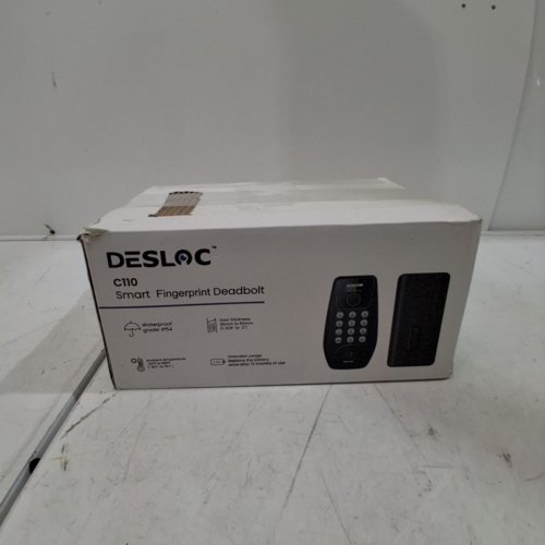 DESLOC SMART FINGERPRINT DEADBOLT - 35 MM-50 MM DOOR THICKNESS; IP54 - NICKEL (MODEL: C110) image 6