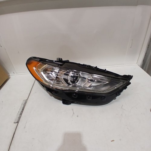 HALOGEN WITH LED DRL HEADLIGHT - RIGHT HAND - FITS 2017-2020 FORD FUSION (MODEL: IS7Z13008D) image 3