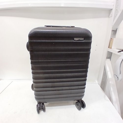 AMAZONBASICS HARDSIDE CARRY ON SPINNER TRAVEL LUGGAGE SUITCASE - 21" - SMALL - BLACK image 2