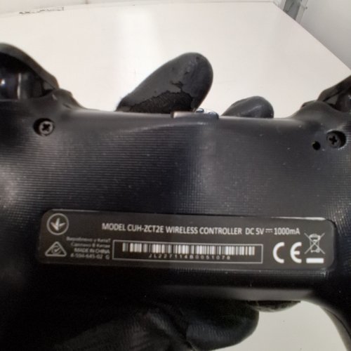 2PC GAMINGBOY WIRELESS CONTROLS FOR PLAYSTATION 4 (PS4) WITH RGB LIGHTS - CRACKLE BLACK/WHITE (MODEL: CUH-ZCT2E) image 3