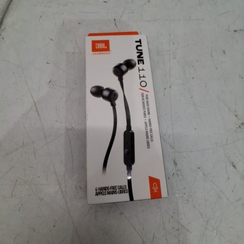 JBL TUNE 110 IN EAR HEADPHONES- BLACK image 4
