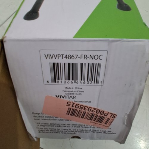 VIVITAR PRO CAMERA TRIPOD - 67" - BLACK (MODEL: VIVVPT4867-FR-NOC) image 2