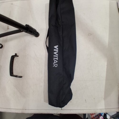 VIVITAR PRO CAMERA TRIPOD - 67" - BLACK (MODEL: VIVVPT4867-FR-NOC) image 5