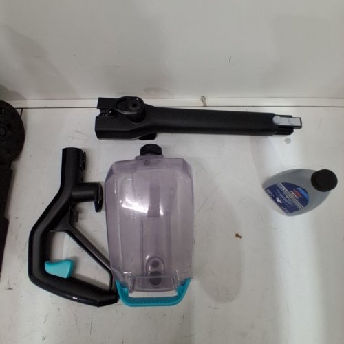 BISSELL POWERCLEAN TURBOBRUSH PET UPRIGHT CARPET CLEANER, POWERFUL & LIGHTWEIGHT - 120V - BLUE (MODEL: 3938C) image 5