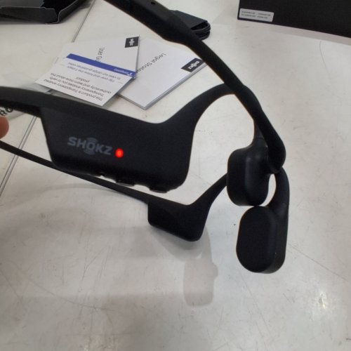 SHOKZ OPENCOMM2 UC BONE CONDUCTION BLUETOOTH HEADSET - BLACK image 2