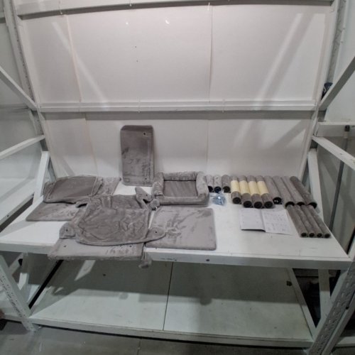 FEANDREA MULTI-LEVEL CAT TREE - 54.2" H X 21.7" X 17.7" - GRAY (MODEL: PCT161W01V1) image 5
