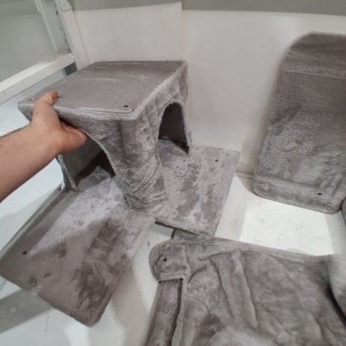 FEANDREA MULTI-LEVEL CAT TREE - 54.2" H X 21.7" X 17.7" - GRAY (MODEL: PCT161W01V1) image 8