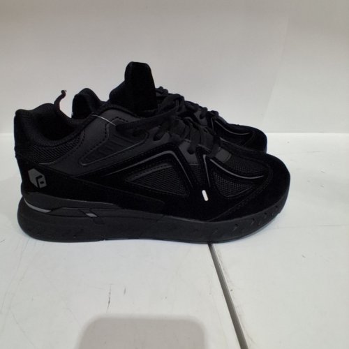 MEN'S FITVILLE REBOUND CORE V1 LACE UP ATHLETIC SHOES - SIZE 10.5 EXTRA EXTRA WIDE - JET BLACK (MODEL: JET_BLACK10_5EEW) image 2
