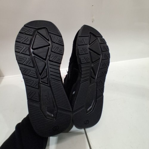 MEN'S FITVILLE REBOUND CORE V1 LACE UP ATHLETIC SHOES - SIZE 10.5 EXTRA EXTRA WIDE - JET BLACK (MODEL: JET_BLACK10_5EEW) image 4