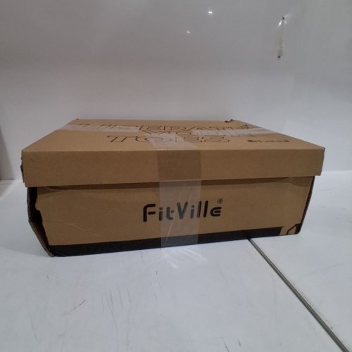 MEN'S FITVILLE REBOUND CORE V1 LACE UP ATHLETIC SHOES - SIZE 10.5 EXTRA EXTRA WIDE - JET BLACK (MODEL: JET_BLACK10_5EEW) image 5