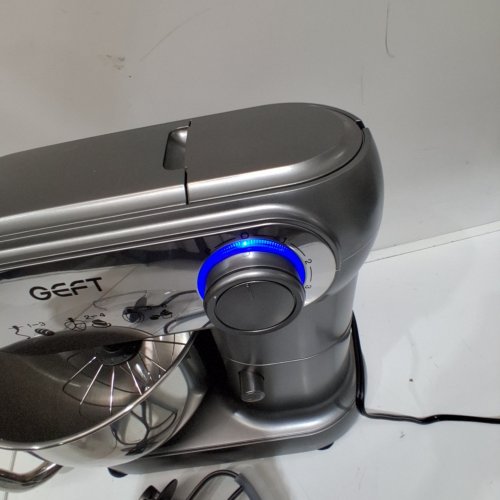 GEFT TILT-HEAD DOUGH MIXER WITH STAINLESS STEEL BOWL - 6 QT - GREY (MODEL: GE-8615) image 2