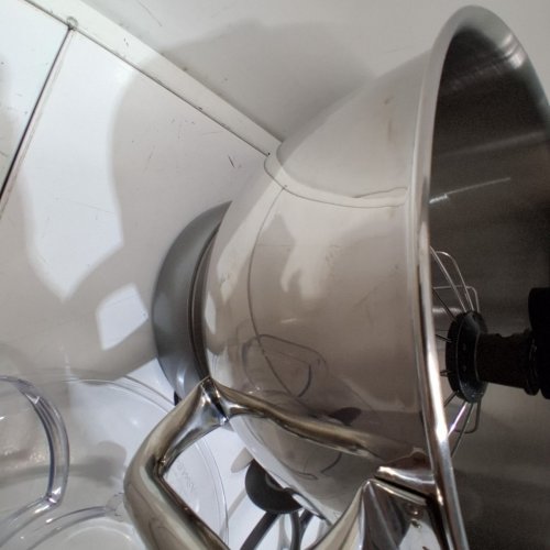 GEFT TILT-HEAD DOUGH MIXER WITH STAINLESS STEEL BOWL - 6 QT - GREY (MODEL: GE-8615) image 5