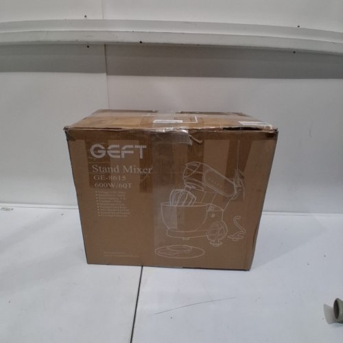 GEFT TILT-HEAD DOUGH MIXER WITH STAINLESS STEEL BOWL - 6 QT - GREY (MODEL: GE-8615) image 6