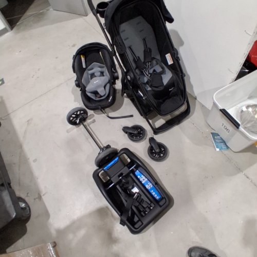 SAFETY 1ST 8-IN-1 GROW AND GO FLEX TRAVEL SYSTEM STROLLER & CARSEAT COMBO - 35LBS - BLACK (MODEL: 01405CGAJ) image 2