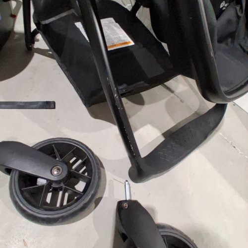 SAFETY 1ST 8-IN-1 GROW AND GO FLEX TRAVEL SYSTEM STROLLER & CARSEAT COMBO - 35LBS - BLACK (MODEL: 01405CGAJ) image 3
