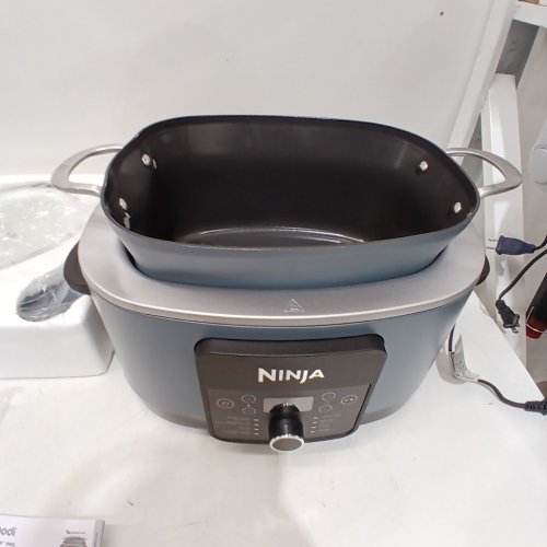 NINJA FOODI POSSIBLECOOKER PRO 8-IN-1 MULTI-COOKER - 8.5QT CAPACITY - SEA SALT GREY (MODEL: MC1001C) image 3