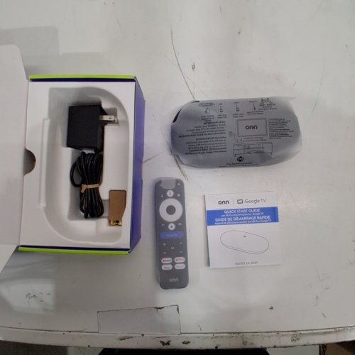 ONN 4K UHD PRO STREAMING DEVICE WITH GOOGLE TV AND GEMINI - BLACK image 2