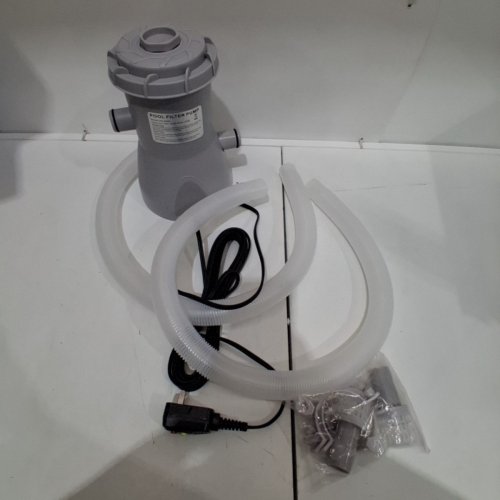 POOL FILTER PUMP AND ACCESSORIES - GRAY (MODEL: HS-8660) image 3