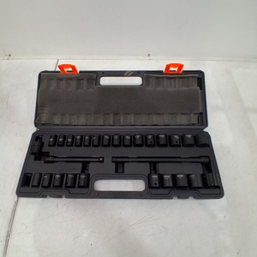 29PC 3/8" DRIVE IMPACT SOCKET SET WITH STORAGE CASE - BLACK (MODEL: SX38DST2900) image 2