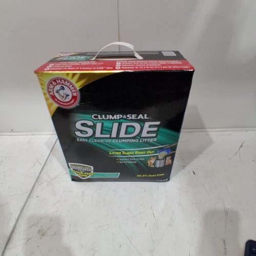 ARM & HAMMER CLUMP & SEAL SLIDE 100% DUST FREE NON-STOP ODOUR CONTROL CAT LITTER - 28LBS image 3