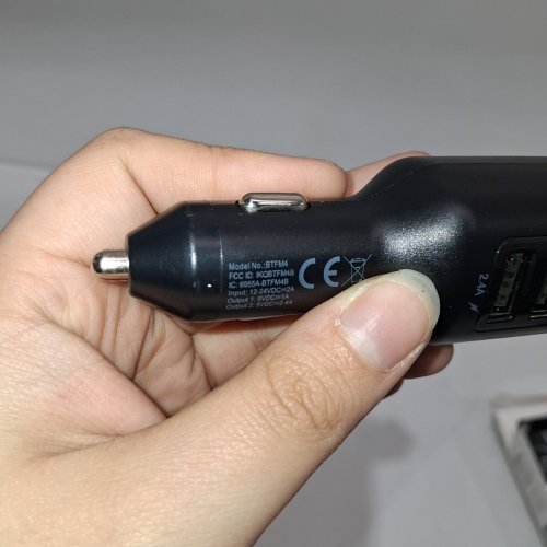 SCOSCHE WIRELESS HANDS-FREE BLUETOOTH TRANSMITTER CAR KIT - BLACK (MODEL: BTFM4-SP) image 4