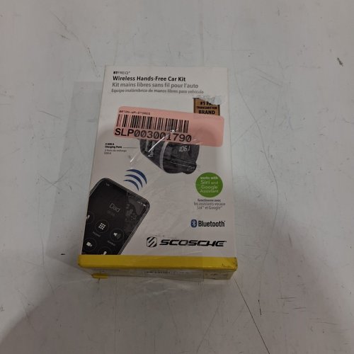 SCOSCHE WIRELESS HANDS-FREE BLUETOOTH TRANSMITTER CAR KIT - BLACK (MODEL: BTFM4-SP) image 5