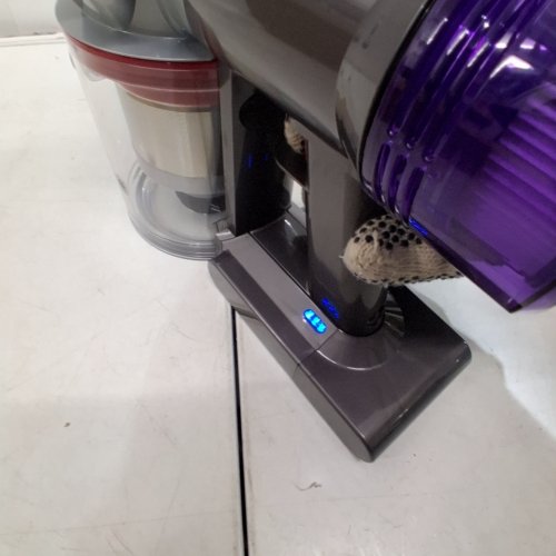 DYSON V8 RECHARGABLE HANDHELD STICK VACCUM - GREY/PURPLE (MODEL: SV25) image 2