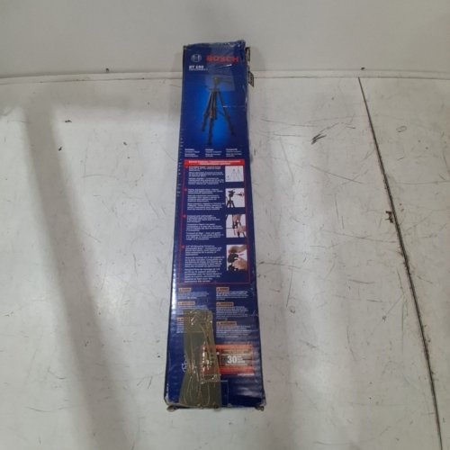 BOSCH COMPACT TRIPOD WITH EXTENDABLE HEIGHT - 22" - 61" - FOR USE WITH LINE LASER, POINT LASERS AND LASER DISTANCE TAPE MEASURING TOOLS - BLACK (MODEL: BT150) image 5