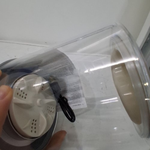MINI PORTABLE WIRELESS WASHING MACHINE FOR UNDERWEAR - 1L - CREAM image 3