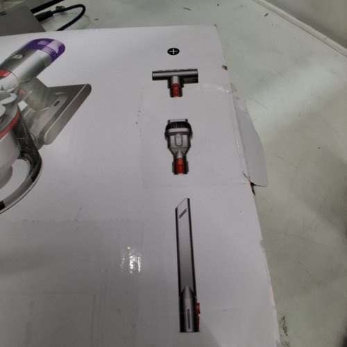 DYSON CAR+BOAT HANDHELD VACUUM WITH MINI MOTORIZED TOOL, COMBINATION TOOL, & CREVICE TOOL - GREY (MODEL: HH15) image 5