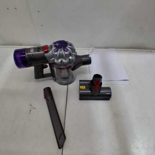 DYSON CAR+BOAT HANDHELD VACUUM WITH MINI MOTORIZED TOOL, COMBINATION TOOL, & CREVICE TOOL - GREY (MODEL: HH15) image 6