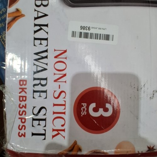 3PC BAKKEN SWISS NON-STICK BAKEWARE SET - 13"/15"/18" - DARK GRAY AND RED (STYLE: BKB3SPS3) image 2