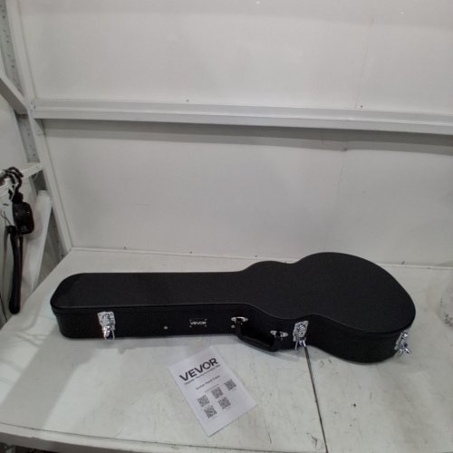 WATER-RESISTANT GOURD-SHAPED GUITAR HARD CASE - 41.34" /FOR 39" GUITAR - BLACK (MODEL: HL-39A) image 2