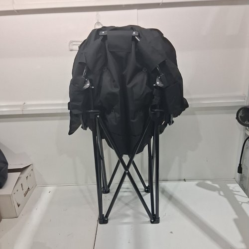 REALEAD OVERSIZED CAMPING CHAIR FULLY THICK PADDED - MAX 400LBS - GREY image 4
