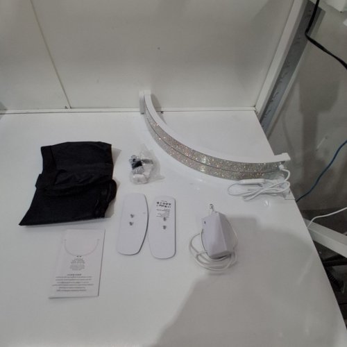 YOKILLY HALF-MOON ARC TABLE LAMP - 29.5" X 13" - DIAMOND image 3