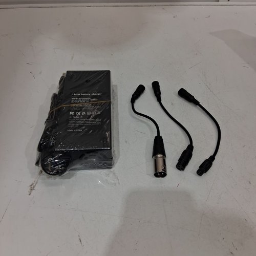 RDIDEAL ELECTRIC BICYCLE EBIKE BATTERY CHARGER, LI-ION BATTERY - 54.6V, 2A - BLACK image 2